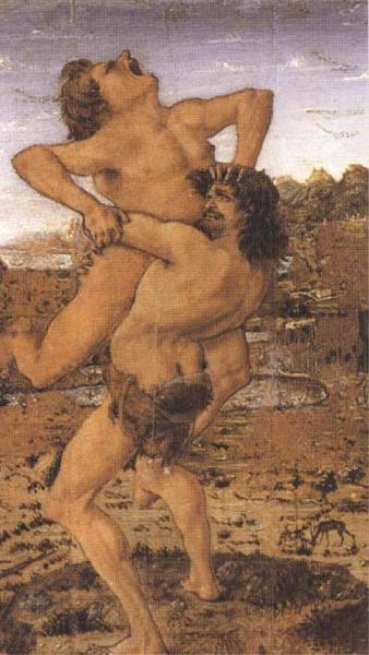 Sandro Botticelli Antonio del Pollaiolo Hercules and Antaeus